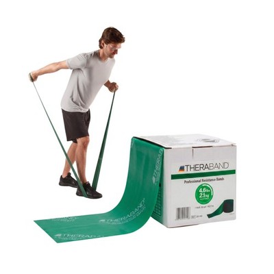 THERABAND Resistance Band, Green, Heavy, 50-Yard Roll, Latex, E... FAST USA SHIP
