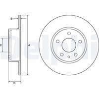 2X Bremsscheibe Hinterachse FüR Fiat Alfa Romeo Lancia Croma Stilo Bravo II