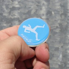 2 Pcs Convenient Referee Coins for Sports Events Flip Volleyball