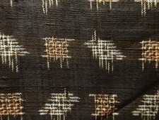 7682749: JAPANESE KIMONO / ANTIQUE KIMONO / SILK / DORO OSHIMA TSUMUGI / WOVEN K