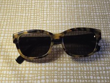 NEW FLOWER CHLOE 1007P 281 HM HAVANA BLACK POLARIZED AUTHENTIC SUNGLASSES 53-16