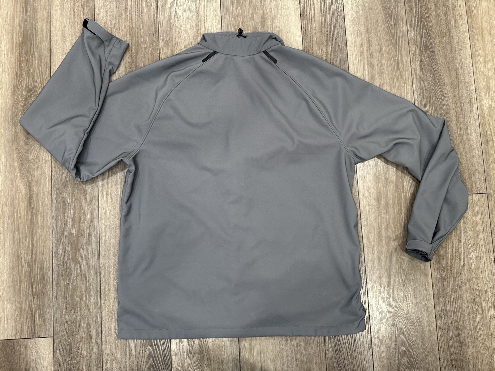 NIKE Gray FULL ZIP Performance Jacket Fitness Run… - image 2