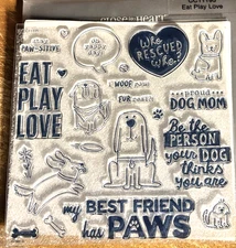 CTMH CC11195 EAT PLAY LOVE ~ Be the PERSON your DOG thinks you are, FUR real?