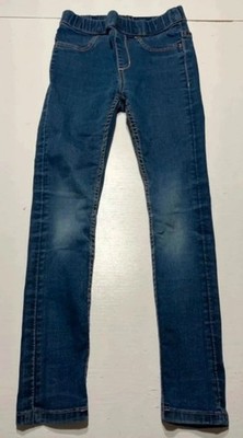 Dunkelblaue Jeans Jeggings - Größe: 104