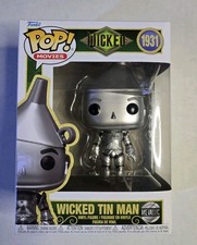 Funko POP! Wicked Tin Man Limited Exclusive Metallic Figure 1931 + Protector
