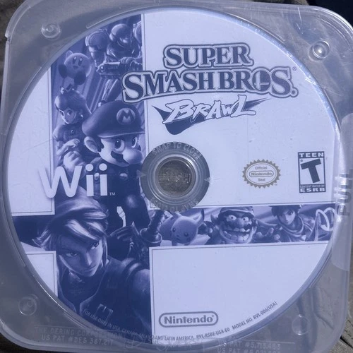 Super Smash Bros. Brawl (Nintendo Wii, 2008) Disc Only  tested and works