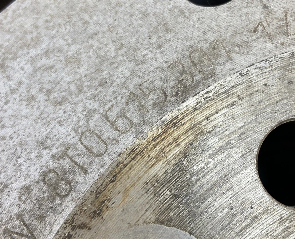 2013-2023 Audi R8 Spyder Front Left Right Brake Disc Rotor 34k Miles OEM - Image 4 of 4