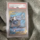 Blastoise & Piplup GX (Full Art) 214/236 Sm-Cosmic Eclipse Holo PSA graded 9