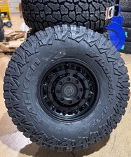 5 17x9.5 Black Rhino Arsenal Wheels 38 Falken Rt Tires 5x5 Jeep Wrangler Jl Jk