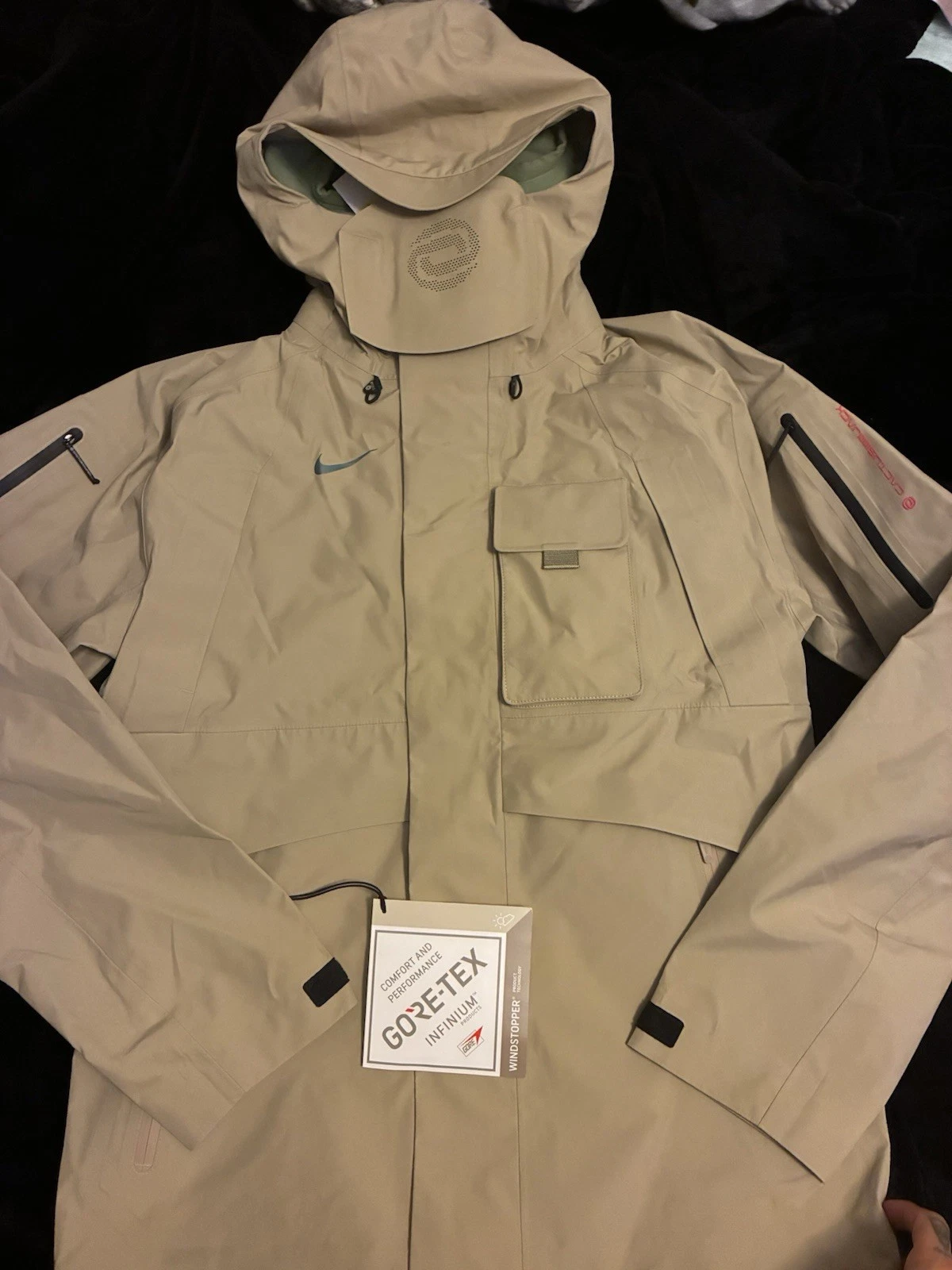 NWT Nike x Cactus Jack Travis Scott Gore-Tex Jacket Men’s S ACG BAKLAVA  KITH image 2