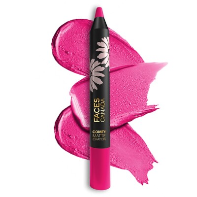 FACESCANADA Comfy Matte Lip Crayon - Floss & Flirt 09, 2.8g,