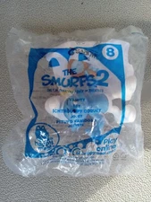 2013 Mcdonalds THE SMURFS 2 Vanity Smurf #8 Happy Meal Toy