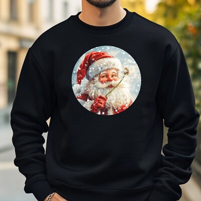 Weihnachtsmann Sweatshirt Kuschelig und Perfekt für jeden Anlass S
