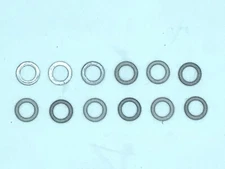 Fuel Injector Leak-Off Line Aluminum Sealing Washer Set Perkins 6 Cyl. 376518X1