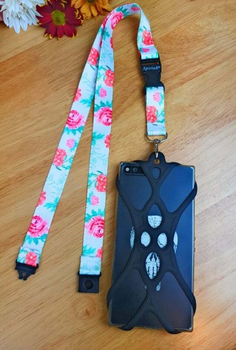 Spirius Mobile phone silicone lanyard belt neck bracelet necklace clip set - 第 82/180 張圖片