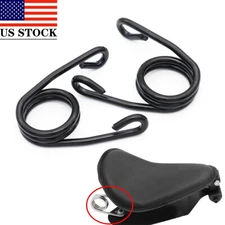 For Harley Sportster Softail Dyna V Shape Solo Seat Spring Mounting Kit Black