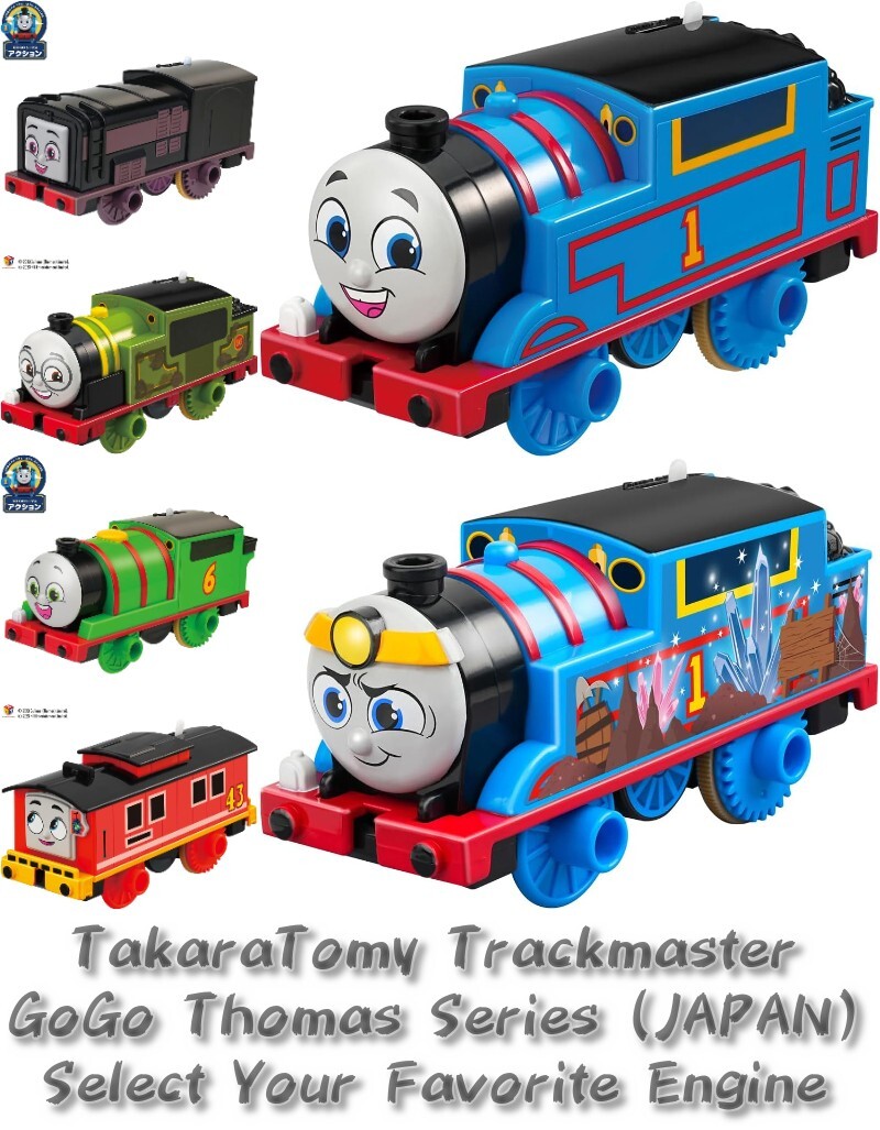 Takara Tomy Trackmaster GoGo Thomas Series Japan (Select your