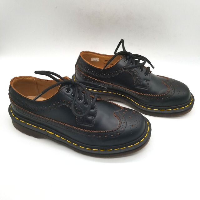 Dr. Martens 5 Eyelet Brogue Dark Brown 