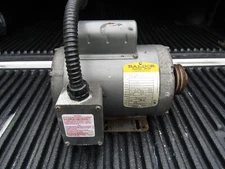 Ramvac Bulldog QT Motor Baldor L1310M 1HP 115/230V 1725RPM 13.4/6.7AMP 35J384W76