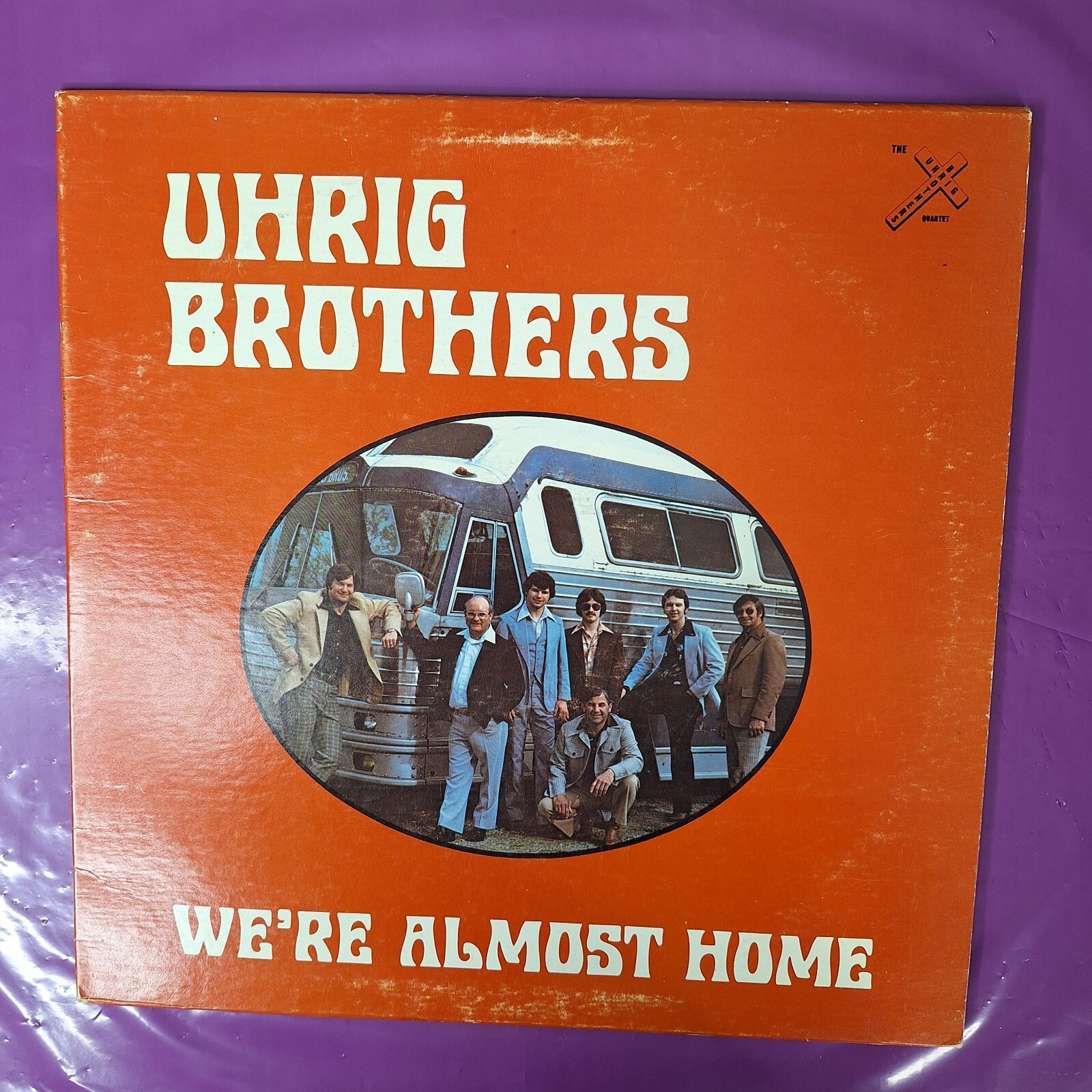 Uhrig Brothers We're Almost Home Vinyl LP Gospel Record