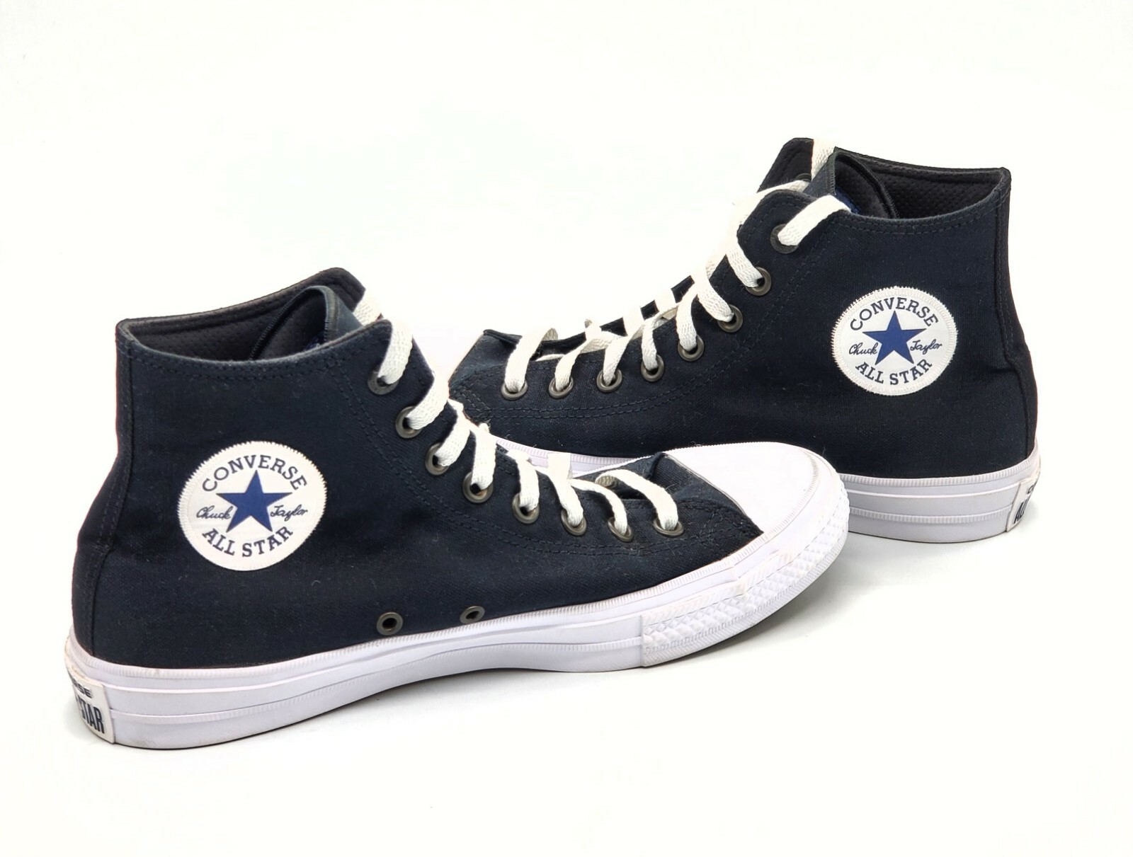 converse 2 black high top