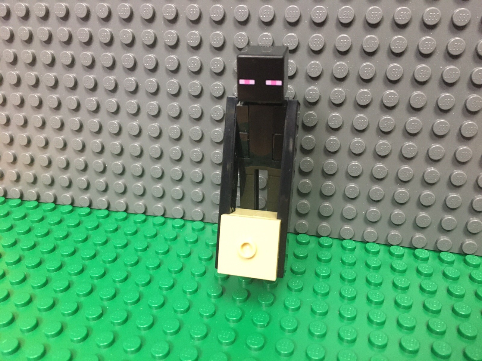 lego minecraft enderman minifigure