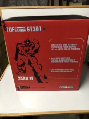 ASUS Tek ATX Mid Tower Compact Case TUF Gaming GT301 ZAKU II