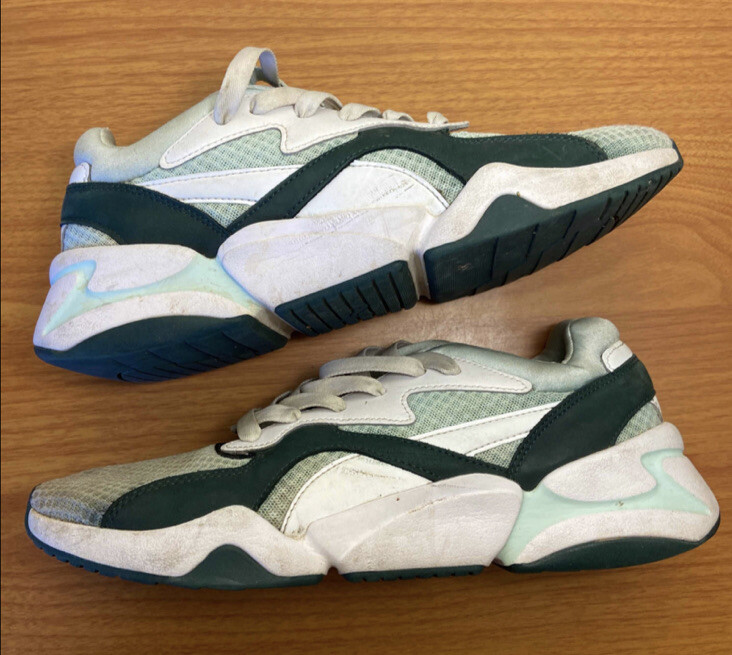 Puma Nova 90s Bloc Fair Aqua Wmns Women's Size 10 Sneakers Shoes