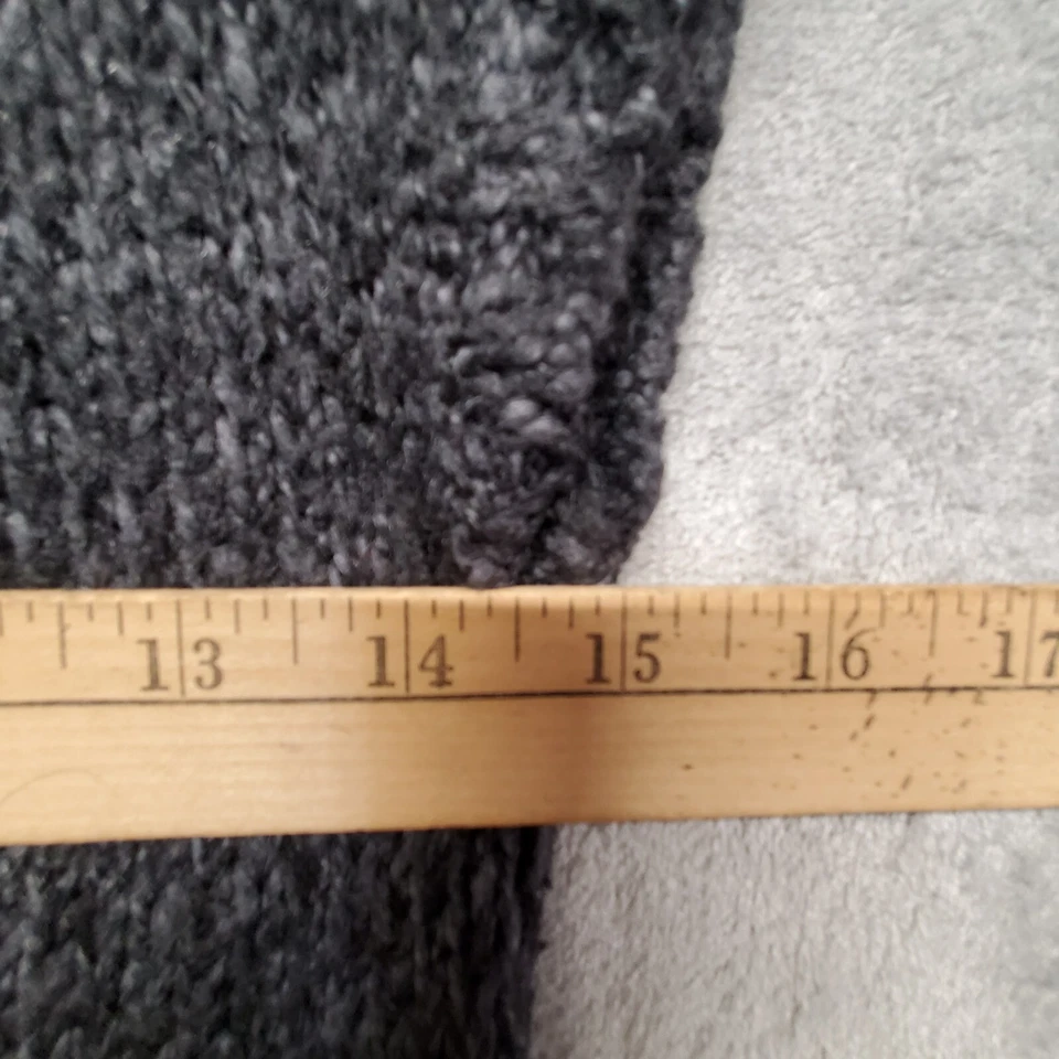 Vestido Suéter Nine West Jeans Para Mujer Talla Pequeña Gris Sin Mangas Capucha Cuello Foto 4 de 4