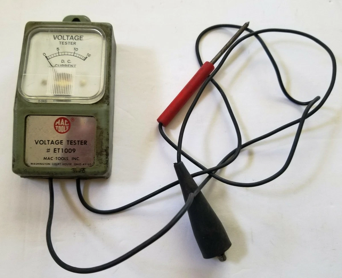 Mac Tools ET1009 Voltage Tester - Used - Tested and Works, tester electricista - Vimarsana News