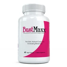 BustMaxx Classic: STRONGEST Breast Enhancement Bigger Bust Supplement boob pills