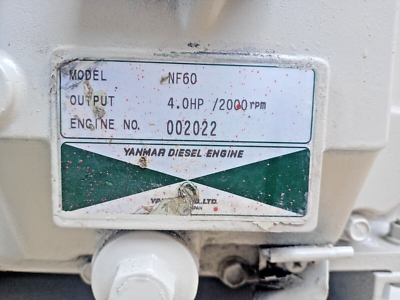 Yanmar Diesel Engine NF60 with KSC3N-V Emergency Air compressor