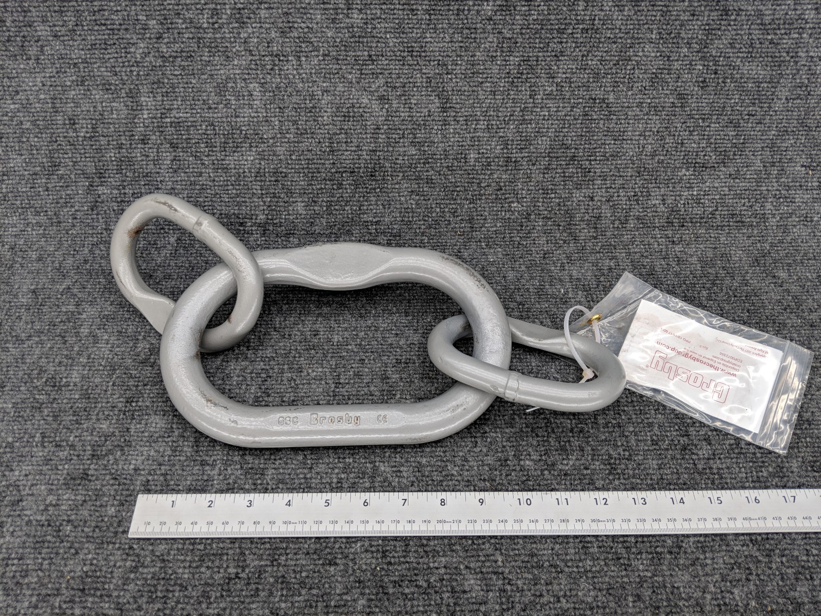 1011529 Crosby X4 A1345N 3/8″ Masterlink Assembly Grade 100 Alloy 