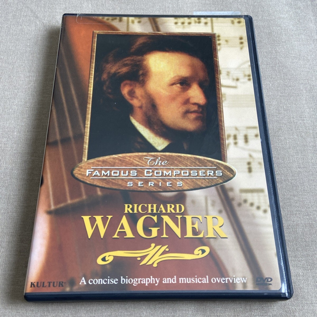 Famous Composers: Richard Wagner (DVD Kultur) Classic Music