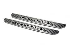 DV8 D-JL-180014-STR4 Rear Door Sill Plates for 18+ Jeep Gladiator/Wrangler JL