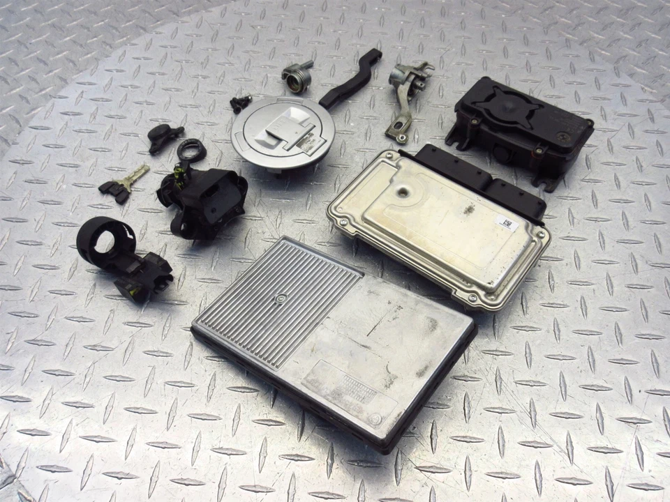 G2U 2011 0712 BMW R1200GS Adventure CDI ECU Lockset Lock Gas Cap Ignition W/ Key Foto 3 de 4