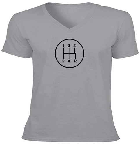 5 Speed Stick Unisex Tee Manual Transmission Shift Pattern T-Shirt Gift Shirts - Picture 12 of 19