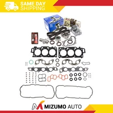 Head Gasket Set Timing Belt Kit AISIN Water Pump Fit 04-10 Toyota Lexus 3MZFE