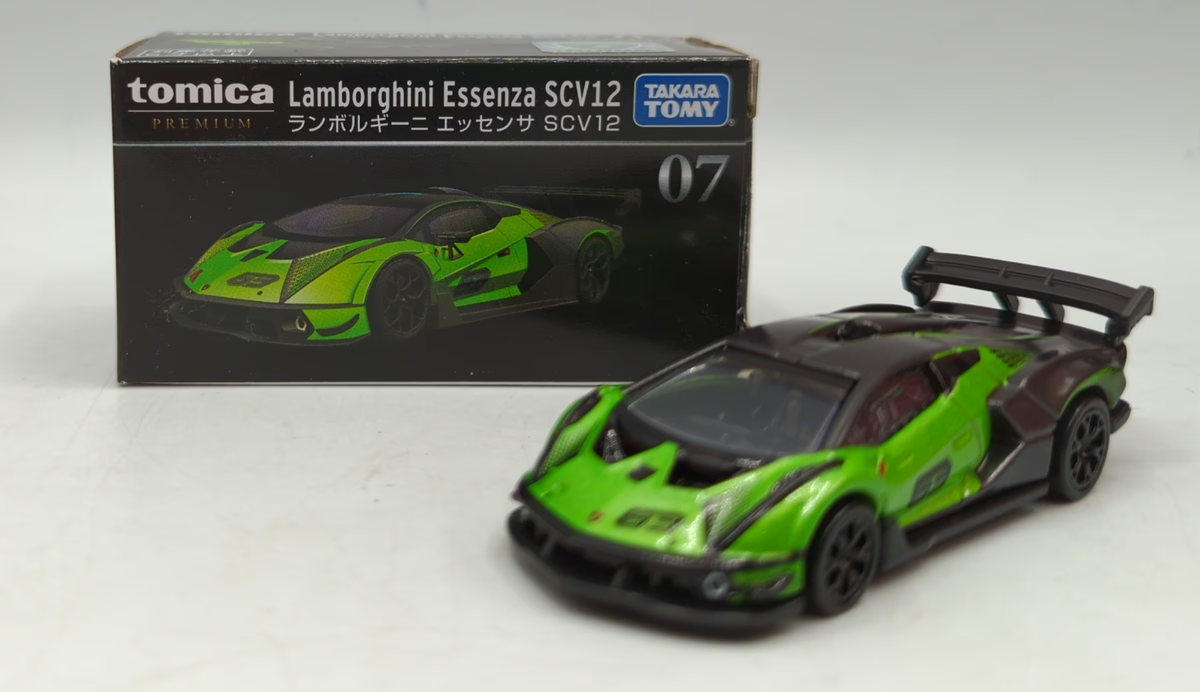 TOMICA PREMIUM #07 LAMBORGHINI ESSENZA SCV12 1/70 SCALE NEW IN BOX