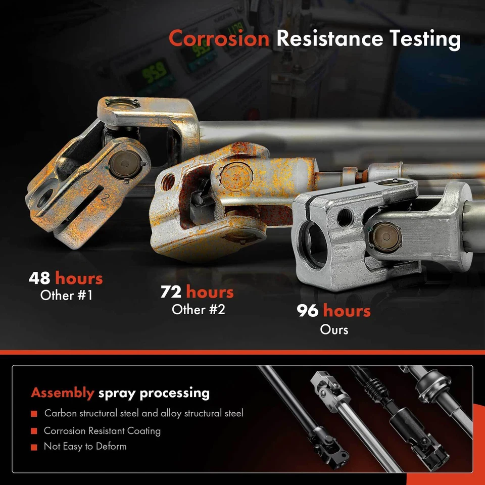 Eje de dirección inferior para Ford Mustang 2005 2006 2007 2008 2009 2010 2011-2014 Foto 4 de 4