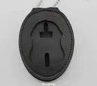 FBI Badge Holder  Belt Clip/Neck with Chain Federal Police holder