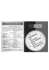 Craftsman Handbook of Circular Saw Blades and Power Tool Accessories
