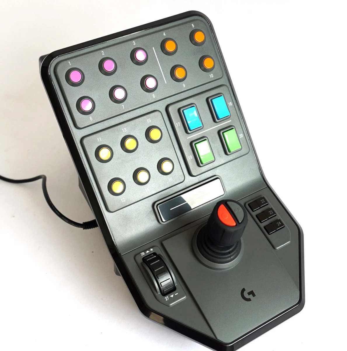 Logitech G Saitek Farm Sim Vehicle Side Panel, panel farming simulator