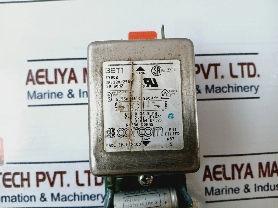 Corcom 3ET1 EMI Filter With NA1043A/A PCB Module - Image 2 of 4