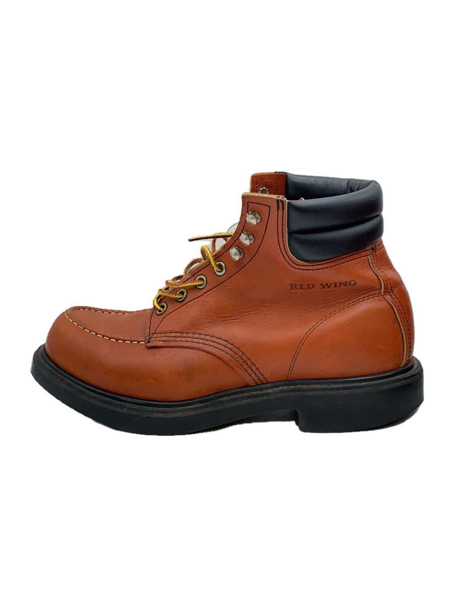 RED WING LACE UP BOOTS SUPERSOLE 6 MOC-TOE WITH SOLE REDUCTION 