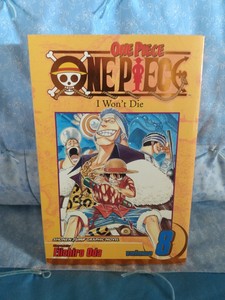 One Piece Volume 8 Gold Foil Manga Eiichiro Oda Ebay