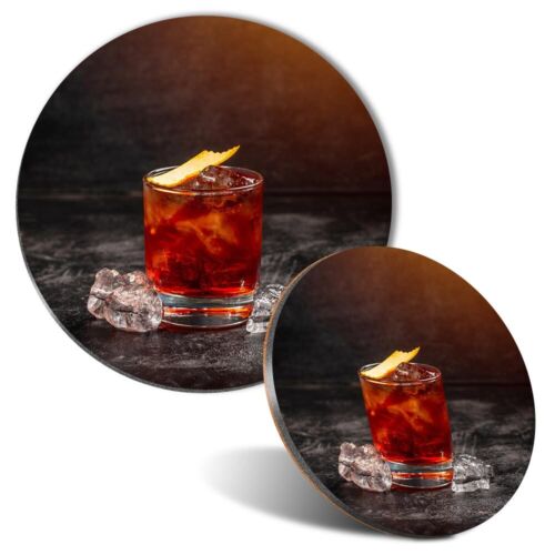 Mouse Mat & Coaster Set Cocktail Drink Vermouth Bar #50560 - Picture 1 of 1