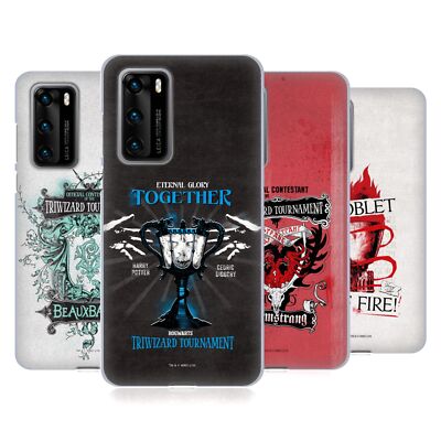 OFFICIAL HARRY POTTER GOBLET OF FIRE I SOFT GEL CASE FOR HUAWEI PHONES 4