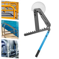 44-16cm Tube Pipe Bender Manual Pipe Bender Pipe Tube Bending Machine 0-120°