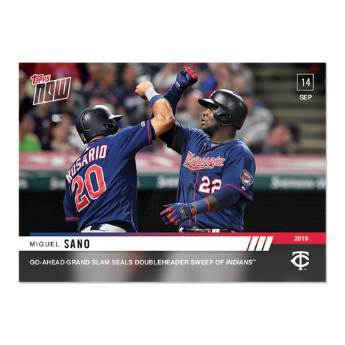 2019 Topps Now 845 Miguel Sanó